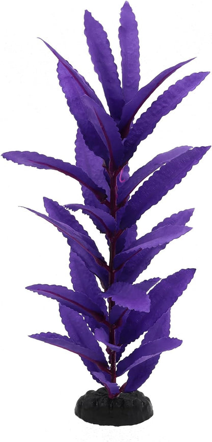 2-Pack 12 Inch Aquarium Silk Aquarium Plants, Artificial Plastic Plant