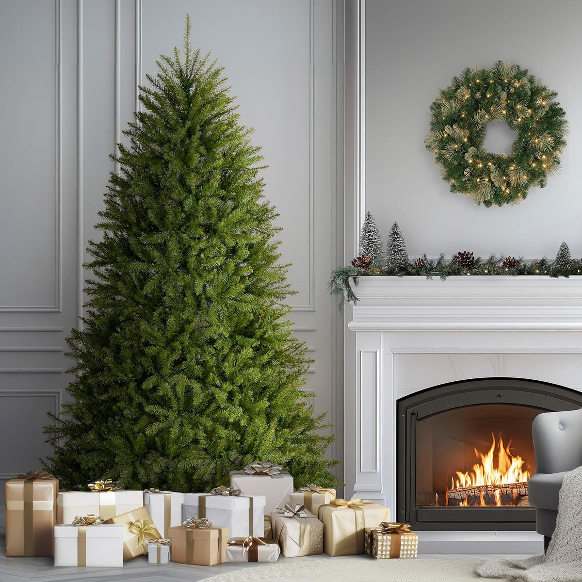 6ft Unlit Dunhill Fir Artificial Full Christmas Tree
