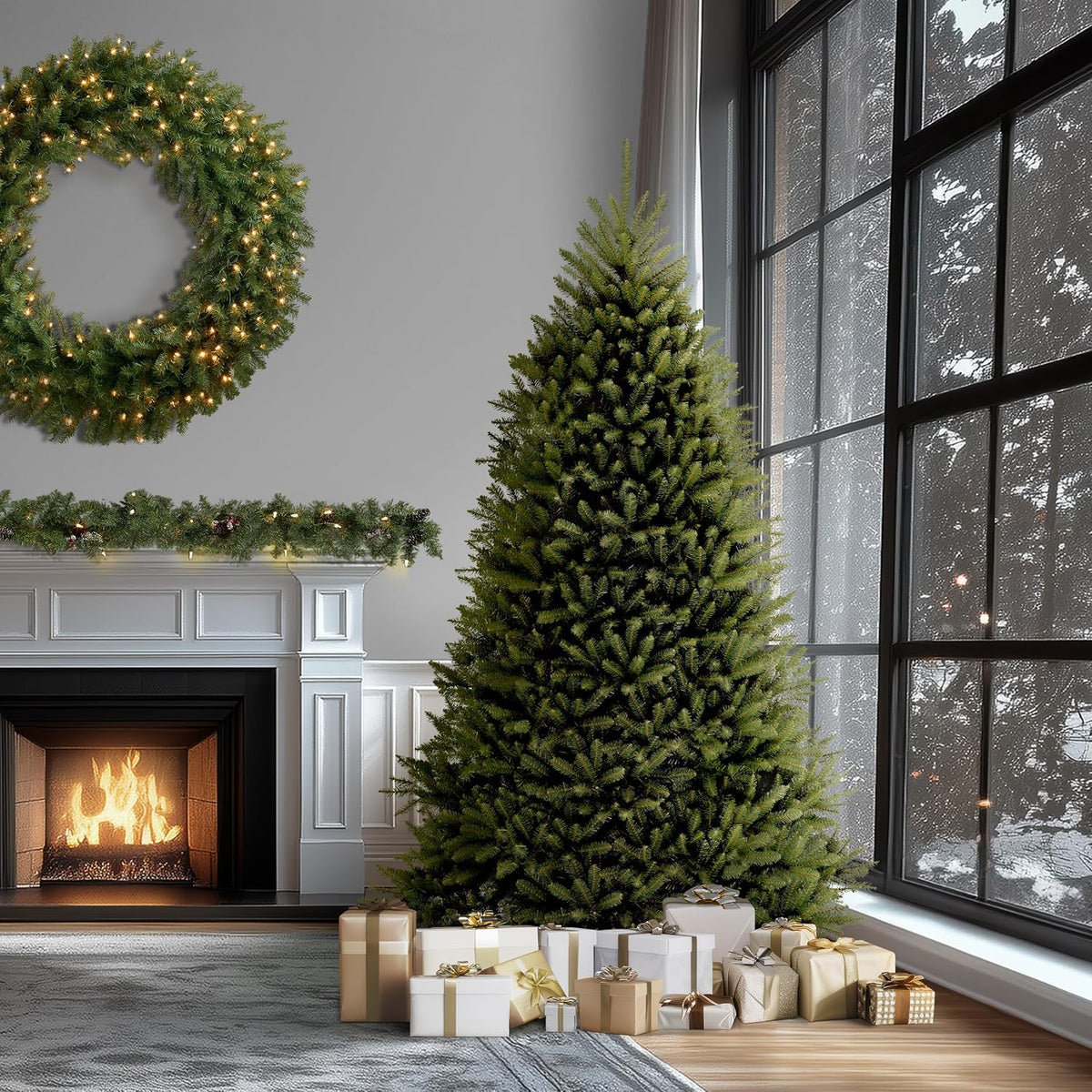 6ft Unlit Dunhill Fir Artificial Full Christmas Tree