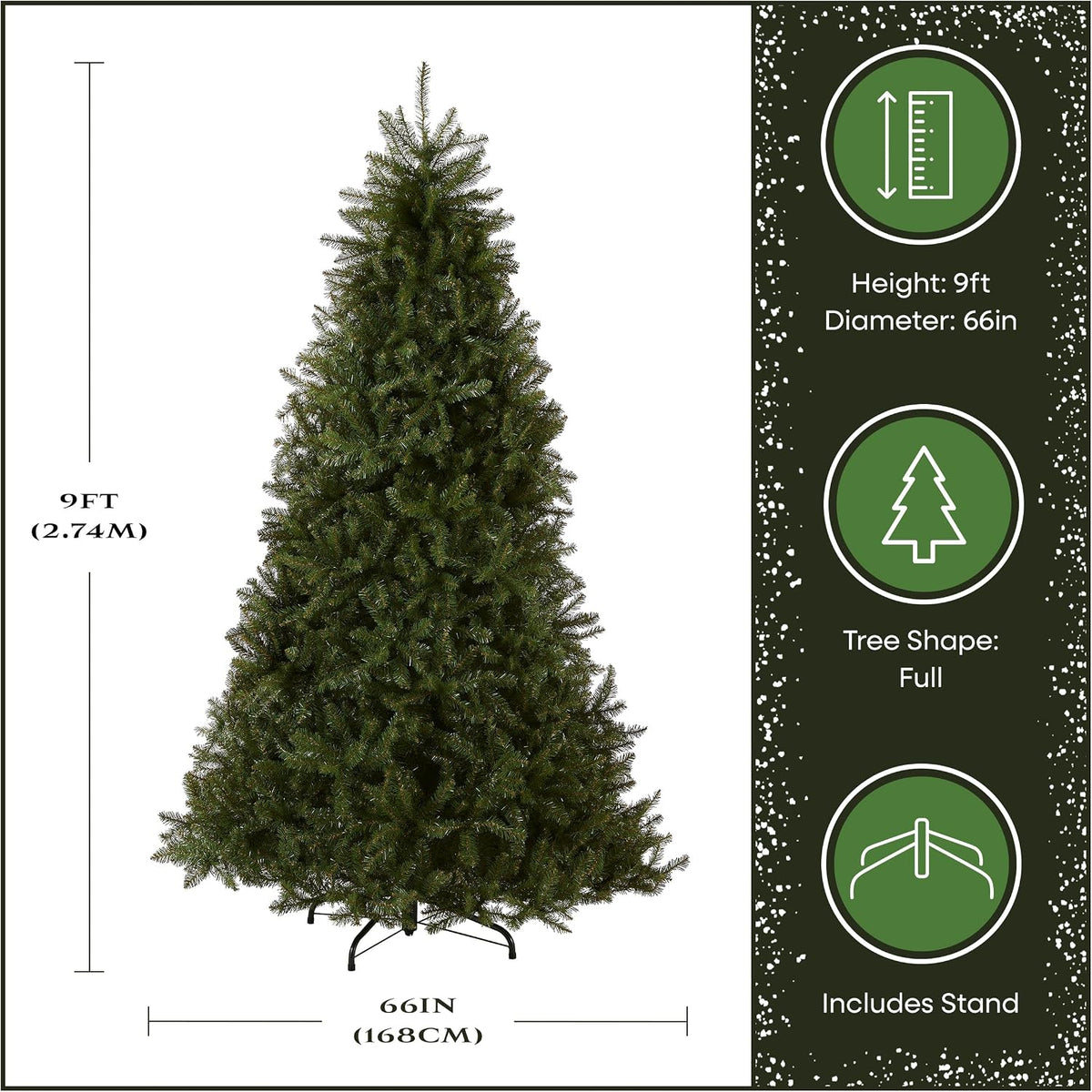 6ft Unlit Dunhill Fir Artificial Full Christmas Tree