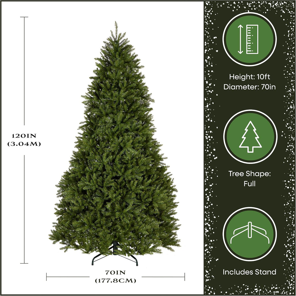 6ft Unlit Dunhill Fir Artificial Full Christmas Tree