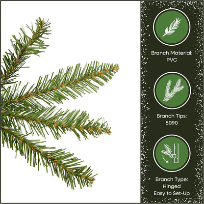 6ft Unlit Dunhill Fir Artificial Full Christmas Tree