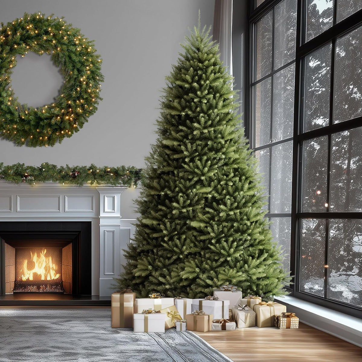 6ft Unlit Dunhill Fir Artificial Full Christmas Tree