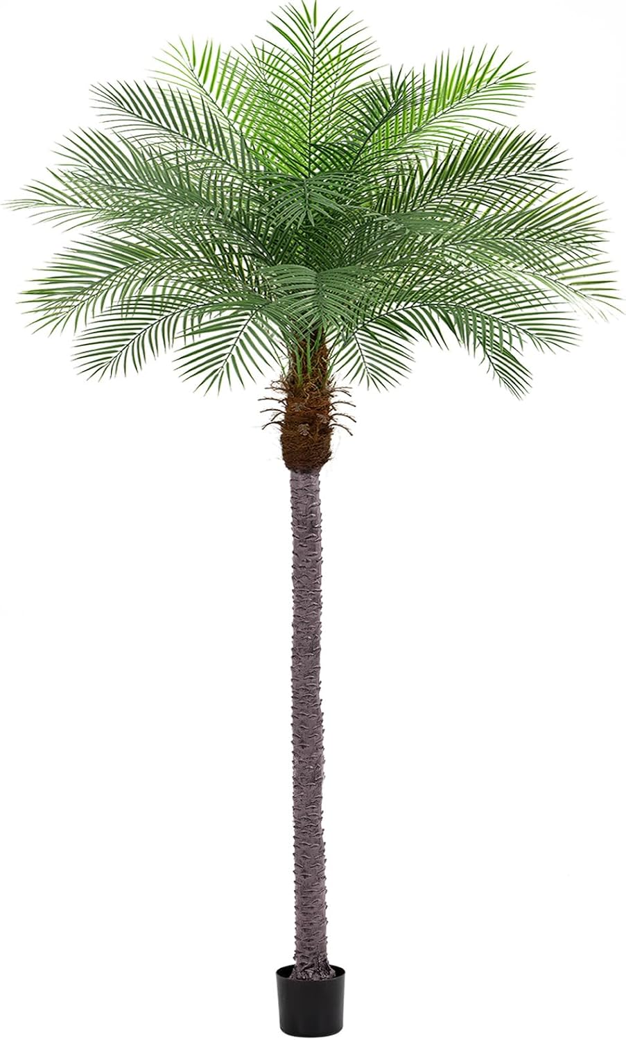 5ft Artificial Phoenix Palm Tree, Faux Coconut Silk Tropical Fake Palm Plant for Indoor Outdoor Home Office Patio Bathroom Pool Coastal Decor