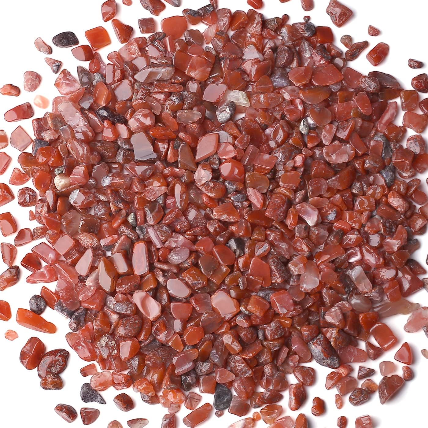 Fluorite Aquarium Gravel Rocks Natural Tumbled Healing Crystal Chips Bulk Gemstones Tumbled Crushed Stones for Fountain Vase Filler Planters Decorative Fish Tank Potted Reiki Energy Balancing 0.44lb