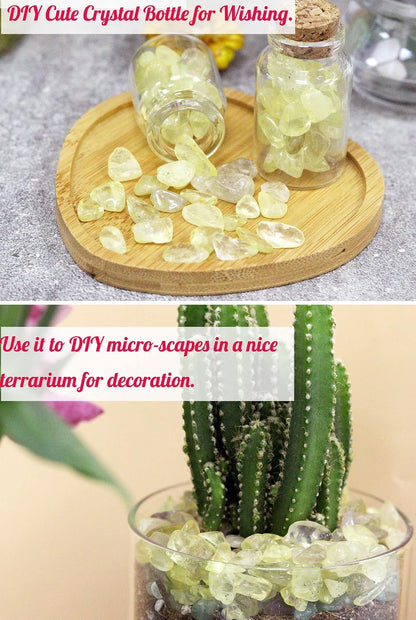 Fluorite Aquarium Gravel Rocks Natural Tumbled Healing Crystal Chips Bulk Gemstones Tumbled Crushed Stones for Fountain Vase Filler Planters Decorative Fish Tank Potted Reiki Energy Balancing 0.44lb