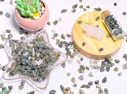 Fluorite Aquarium Gravel Rocks Natural Tumbled Healing Crystal Chips Bulk Gemstones Tumbled Crushed Stones for Fountain Vase Filler Planters Decorative Fish Tank Potted Reiki Energy Balancing 0.44lb