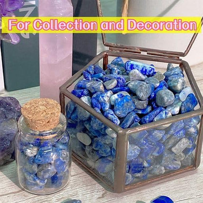 Fluorite Aquarium Gravel Rocks Natural Tumbled Healing Crystal Chips Bulk Gemstones Tumbled Crushed Stones for Fountain Vase Filler Planters Decorative Fish Tank Potted Reiki Energy Balancing 0.44lb