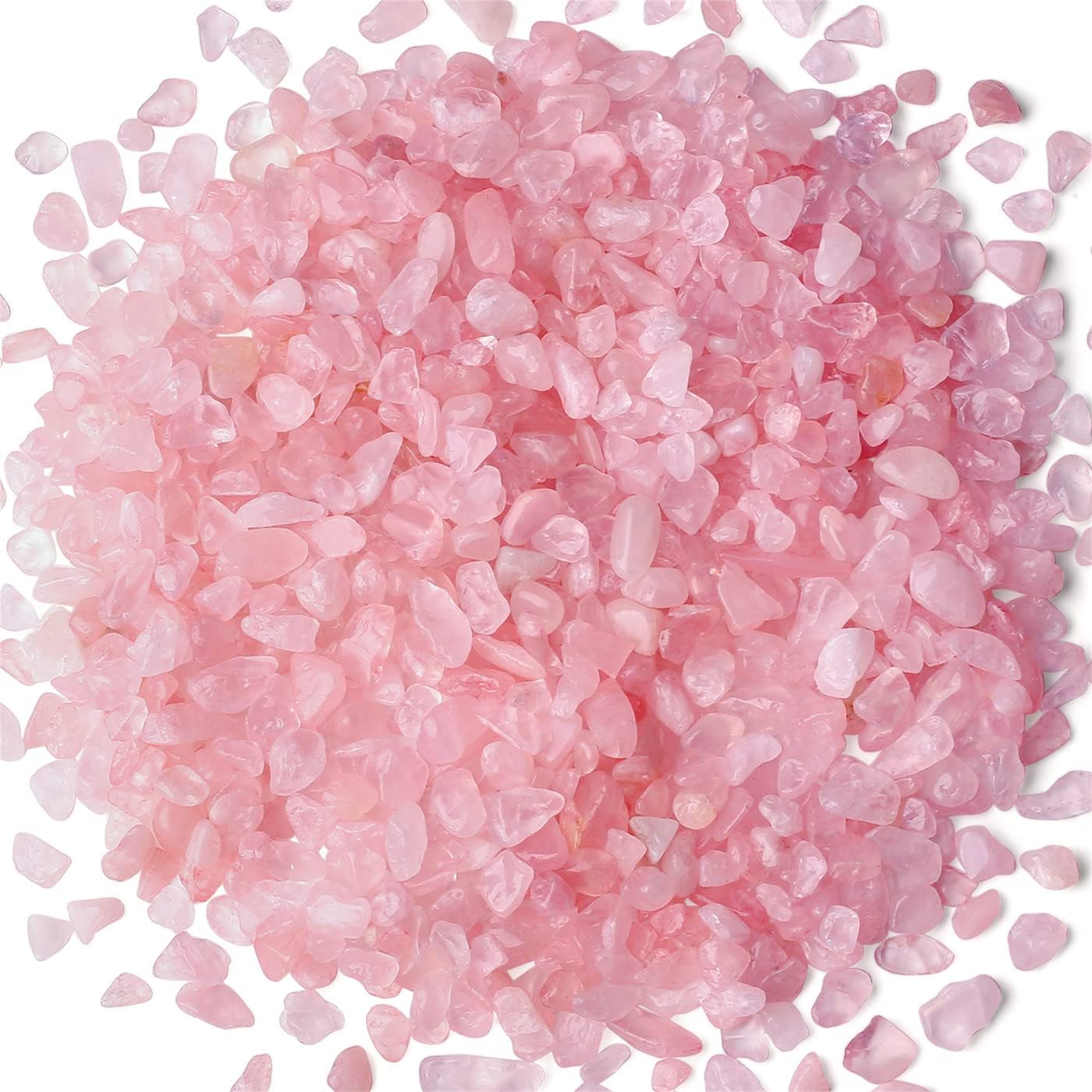 Fluorite Aquarium Gravel Rocks Natural Tumbled Healing Crystal Chips Bulk Gemstones Tumbled Crushed Stones for Fountain Vase Filler Planters Decorative Fish Tank Potted Reiki Energy Balancing 0.44lb