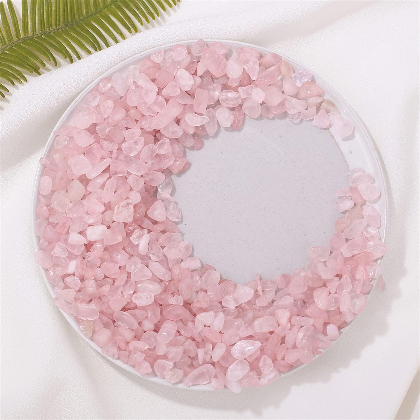 Fluorite Aquarium Gravel Rocks Natural Tumbled Healing Crystal Chips Bulk Gemstones Tumbled Crushed Stones for Fountain Vase Filler Planters Decorative Fish Tank Potted Reiki Energy Balancing 0.44lb