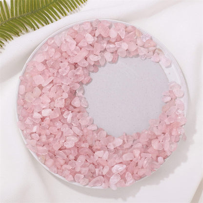 Fluorite Aquarium Gravel Rocks Natural Tumbled Healing Crystal Chips Bulk Gemstones Tumbled Crushed Stones for Fountain Vase Filler Planters Decorative Fish Tank Potted Reiki Energy Balancing 0.44lb