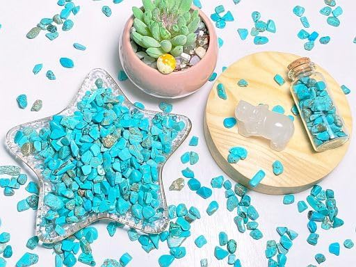 Fluorite Aquarium Gravel Rocks Natural Tumbled Healing Crystal Chips Bulk Gemstones Tumbled Crushed Stones for Fountain Vase Filler Planters Decorative Fish Tank Potted Reiki Energy Balancing 0.44lb