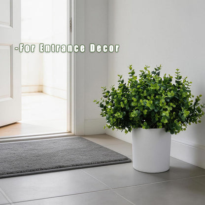 ‌8 Pack Fake Hanging Plants Weeping Willlow Vines UV Resistant Artificial Ivy Greenery Stems for Indoor Outdoor Home Porch Garden Decor