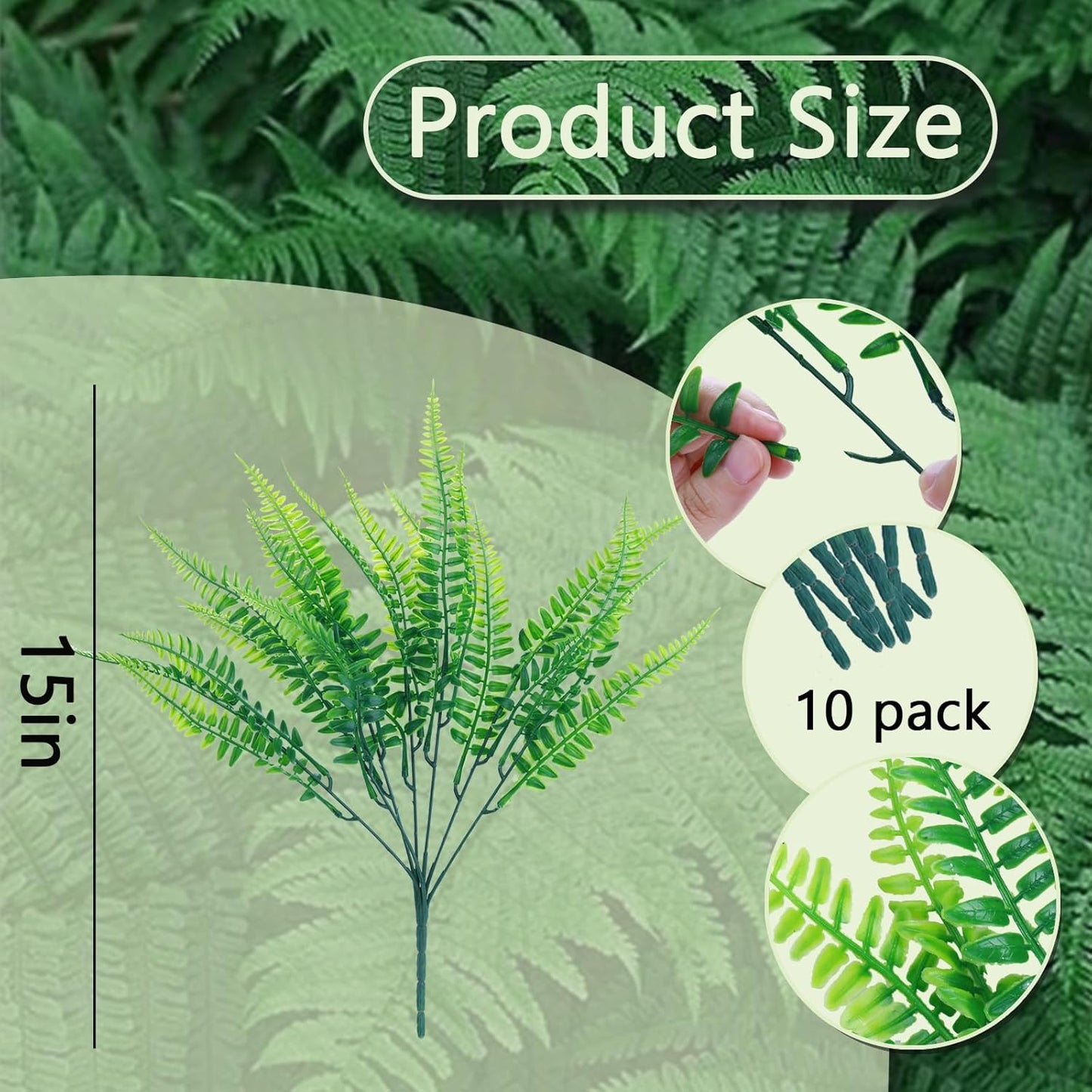 ‌8 Pack Fake Hanging Plants Weeping Willlow Vines UV Resistant Artificial Ivy Greenery Stems for Indoor Outdoor Home Porch Garden Decor
