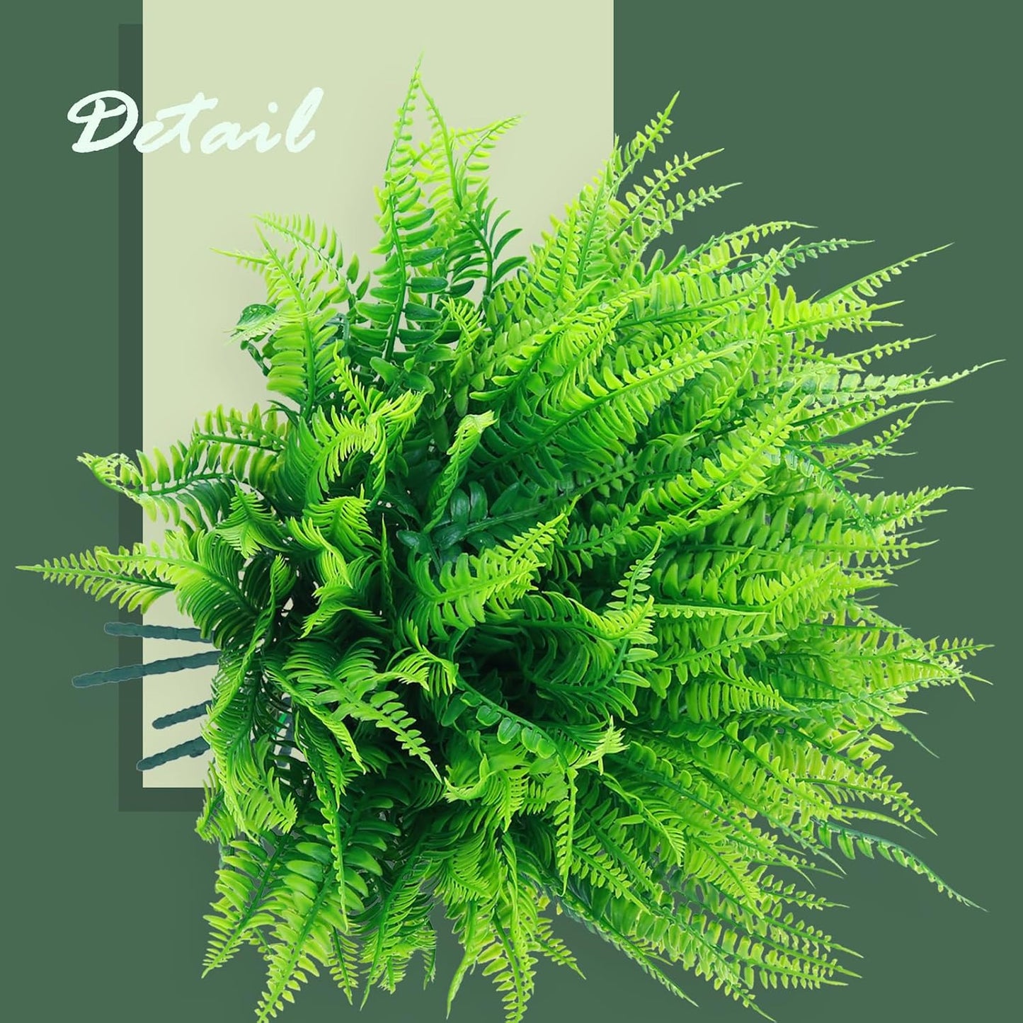 ‌8 Pack Fake Hanging Plants Weeping Willlow Vines UV Resistant Artificial Ivy Greenery Stems for Indoor Outdoor Home Porch Garden Decor