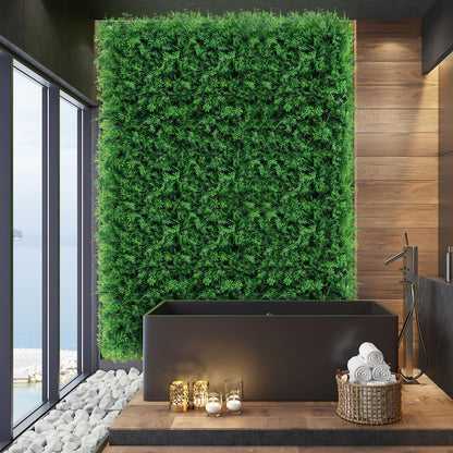 Artificial Aquarium Grass Mat, Aquarium Plants Plastic Grass Wall Fake Lawn Turf Plastic Green Plants Mat for Fish Tank Lawn Decor