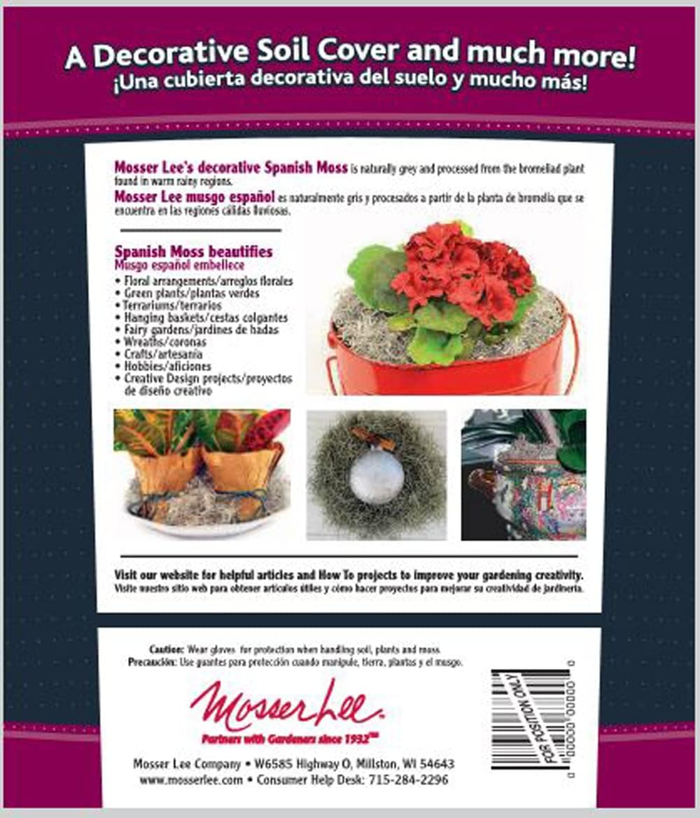 ML0560 Spanish Moss, 250 Cubic Inches