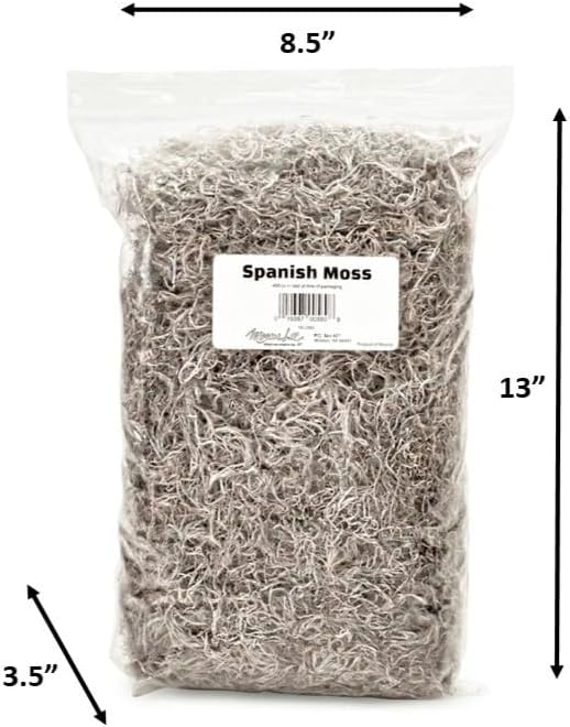 ML0560 Spanish Moss, 250 Cubic Inches