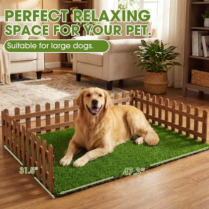 Artificial Grass for Dogs Potty, Dog Grass Pad Fake Grass Outdoor