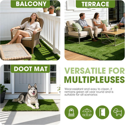 Artificial Grass for Dogs Potty, Dog Grass Pad Fake Grass Outdoor