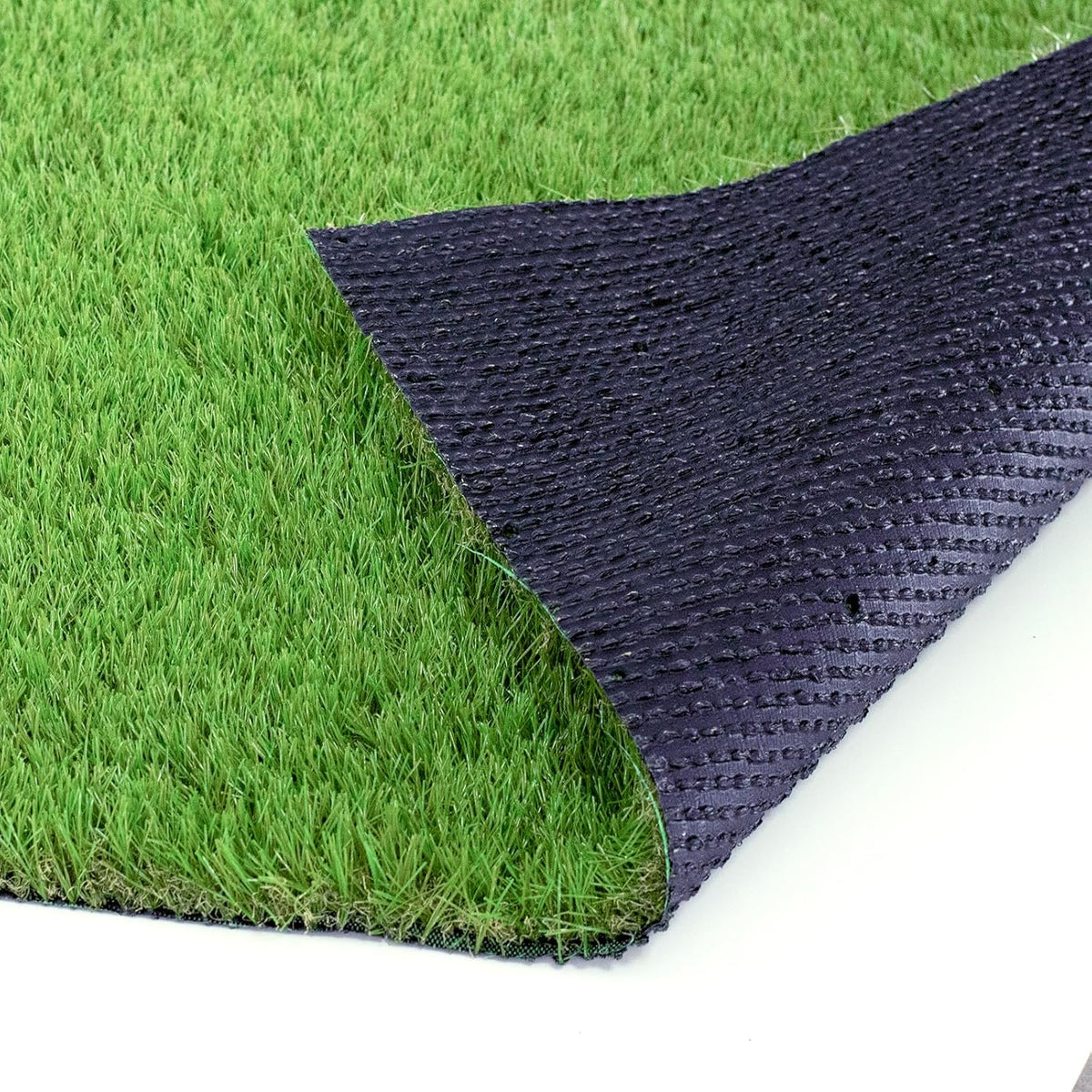 Artificial Grass Rug Outdoor Indoor 4FTX10FT Fake Grass Carpet Green Synthetic Grass Pet Turf Realistic Faux Grass Rug with Drain Holes for Garden Lawn Landscape Balcony Home Decor Patio