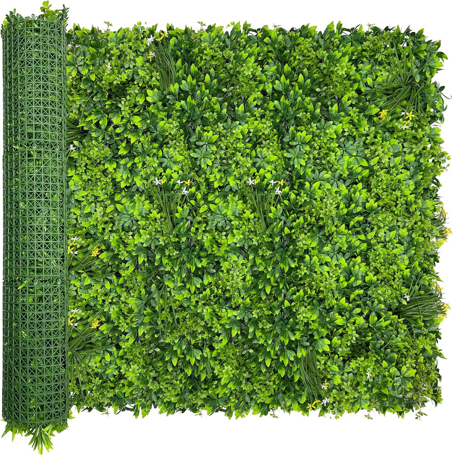 ODTORY Artificial Ivy Privacy Screen Fence Panel, Green 40 X 120 in | UV-Anti Faux Greenery Backdrop, Fake Vine Leaf Hedges Background, Patio/Balcony/Garden/Backyard, Indoor Outdoor Green Decor