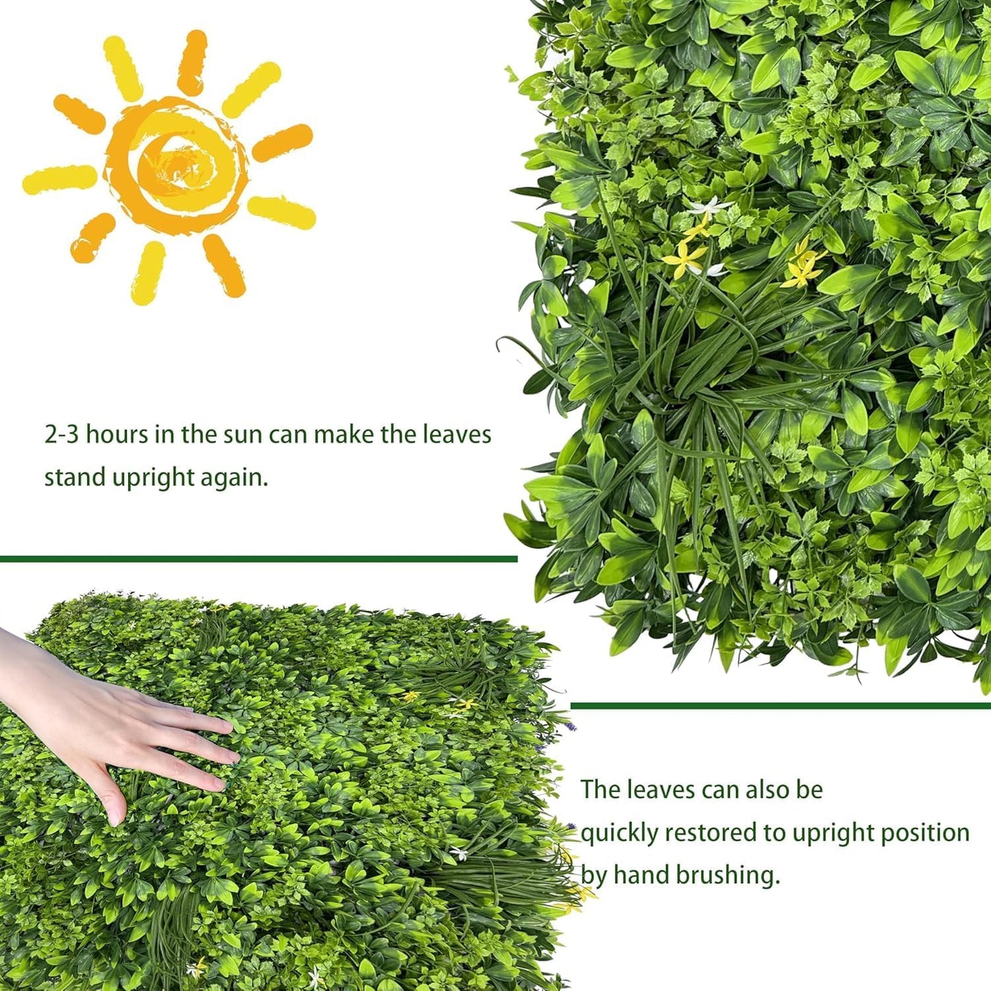ODTORY Artificial Ivy Privacy Screen Fence Panel, Green 40 X 120 in | UV-Anti Faux Greenery Backdrop, Fake Vine Leaf Hedges Background, Patio/Balcony/Garden/Backyard, Indoor Outdoor Green Decor