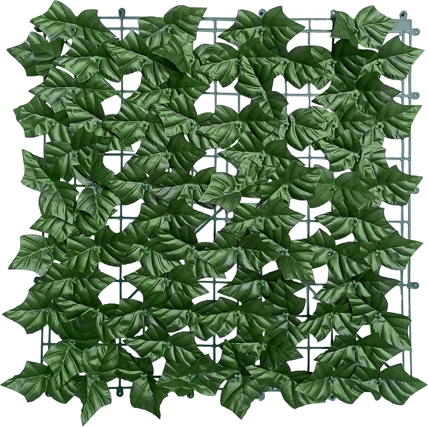 ODTORY Artificial Ivy Privacy Screen Fence Panel, Green 40 X 120 in | UV-Anti Faux Greenery Backdrop, Fake Vine Leaf Hedges Background, Patio/Balcony/Garden/Backyard, Indoor Outdoor Green Decor