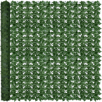 ODTORY Artificial Ivy Privacy Screen Fence Panel, Green 40 X 120 in | UV-Anti Faux Greenery Backdrop, Fake Vine Leaf Hedges Background, Patio/Balcony/Garden/Backyard, Indoor Outdoor Green Decor