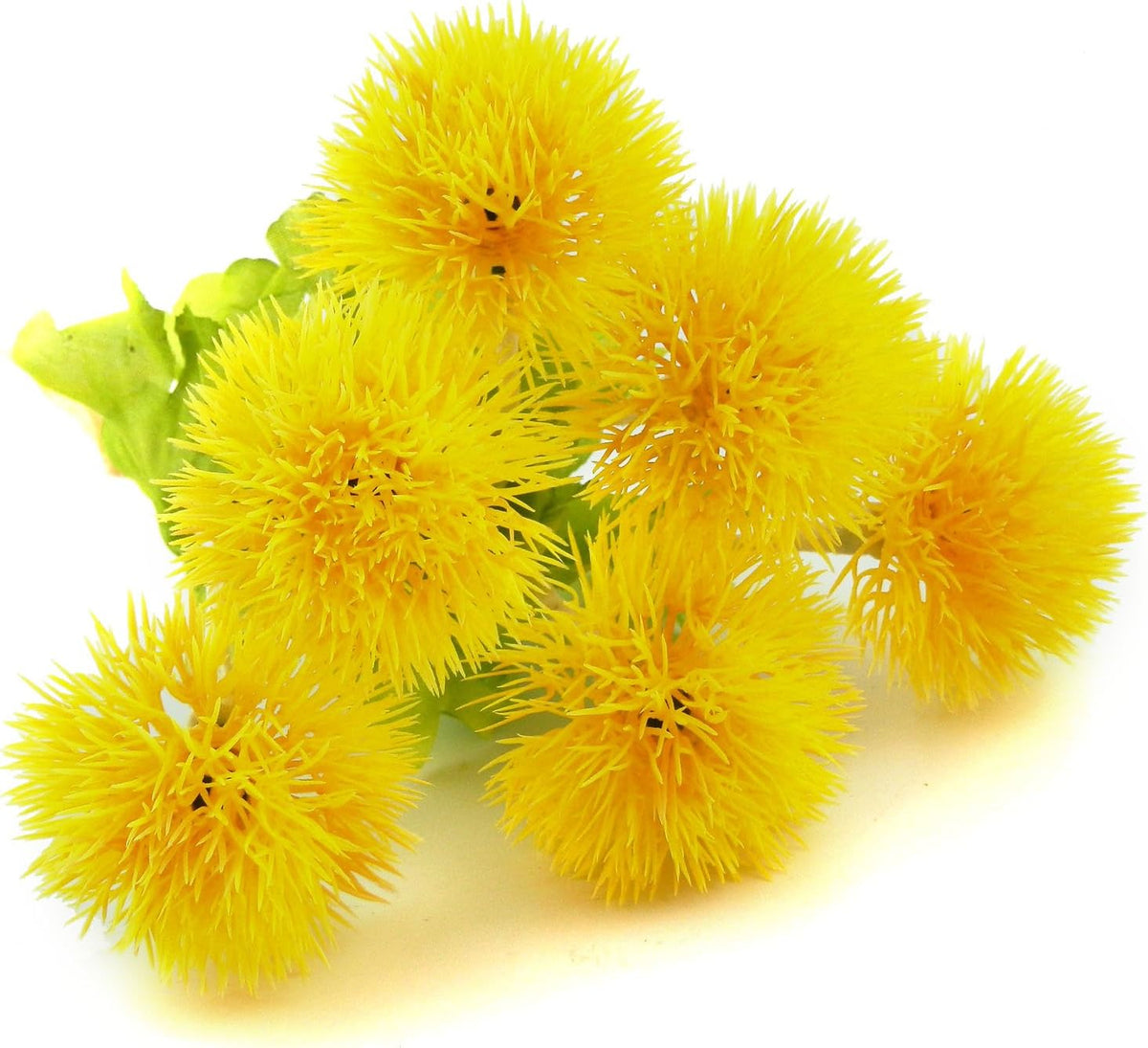 Artificial Flowers Yellow Dandelion 6 Bunches
