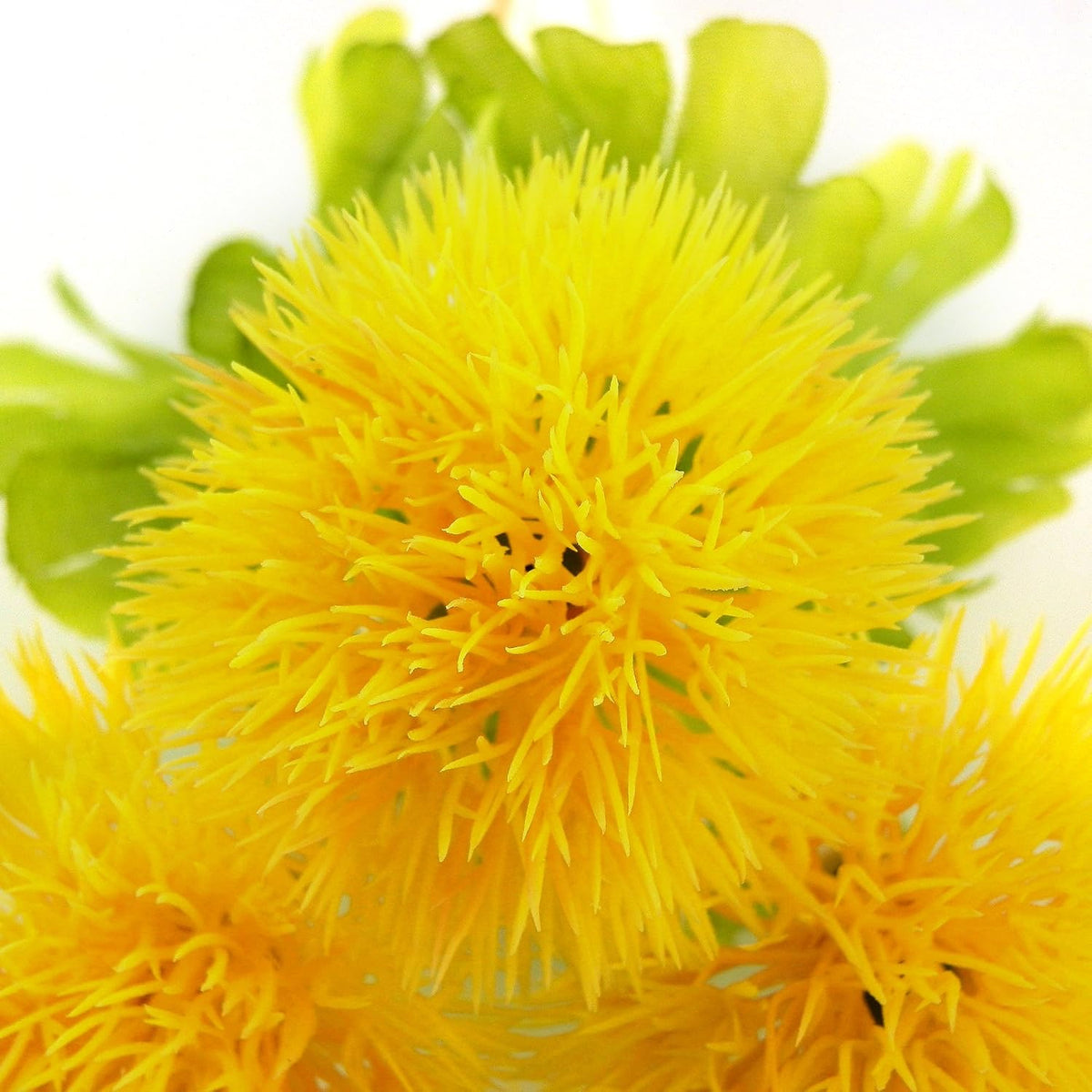 Artificial Flowers Yellow Dandelion 6 Bunches