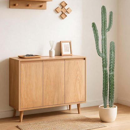 Artificial Cactus 32 INCH Tall Fake Cactus Plants Faux Cacti Saguaro with Planter for Indoor Outdoor Home Office Shop Garden Decoration