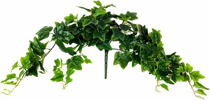 Fake Hanging Plant, Trailing Artificial Ivy Plant 32, Faux Trailing Plant Ivy Vine for Indoor Décor, Realistic Greenery Stem for Planters, Shelves & Wall Hanging Plants (No Pot)