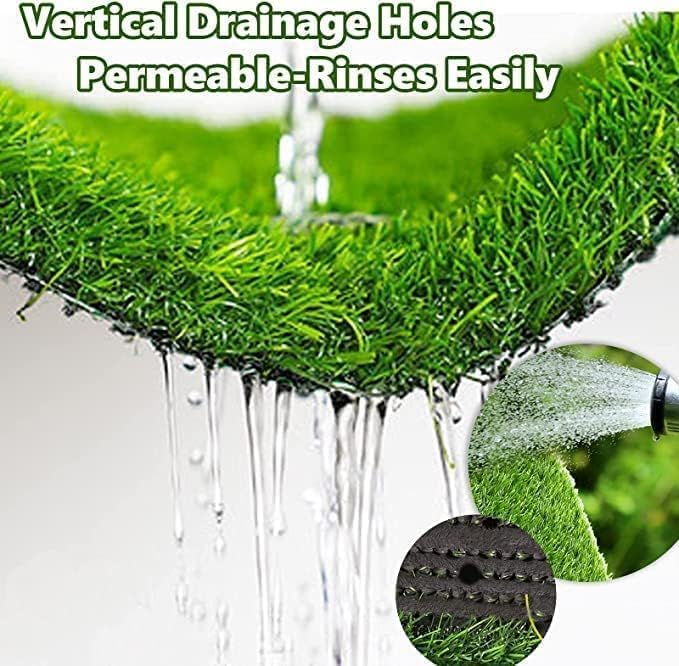 Dog Grass Pad,50.1x30.5In Fake Grass for Dogs,Artificial Grass Pee Pad for Puppies Potty Training Indoor Outdoor