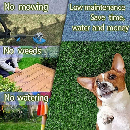 Dog Grass Pad,50.1x30.5In Fake Grass for Dogs,Artificial Grass Pee Pad for Puppies Potty Training Indoor Outdoor
