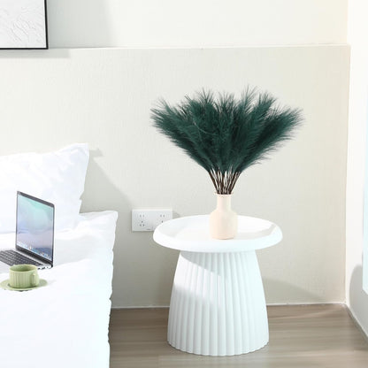 30pcs White Pampas Grass - 24 Inch Faux Pampas Grass Decor, Artificial Tall Pampas Grass for Wedding Flower Arrangement, Party Decorations, Christmas and Home Decor (White)