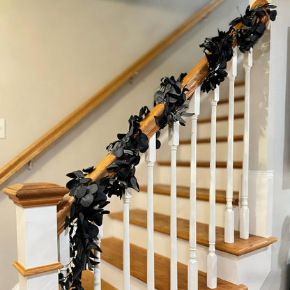 12 Pack 84Ft Eucalyptus Garland,Artificial Eucalyptus Leaves Table Greenery Garland Wreath Vines for Wedding Party Table Fireplace Bedroom Wall Room Decor