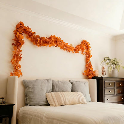 12 Pack 84Ft Eucalyptus Garland,Artificial Eucalyptus Leaves Table Greenery Garland Wreath Vines for Wedding Party Table Fireplace Bedroom Wall Room Decor