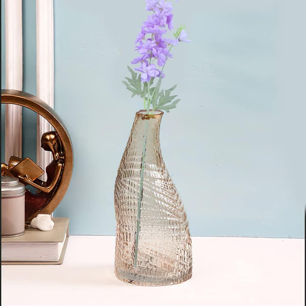 Blue Silk Larkspur Flowers 4pcs Artificial Delphinium Faux Snapdragon Long Stem Fake Plant Spray Arrangement for Home Decor Indoor Outdoor Office Garden Wedding Table Vase Decor (Blue)