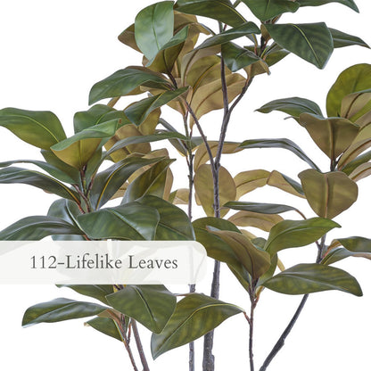 Faux Magnolia Tree, 7 ft, Home Decor