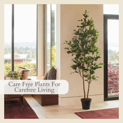 Faux Magnolia Tree, 7 ft, Home Decor