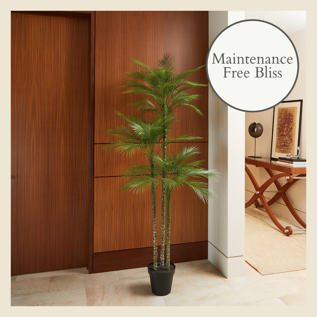 Faux Magnolia Tree, 7 ft, Home Decor