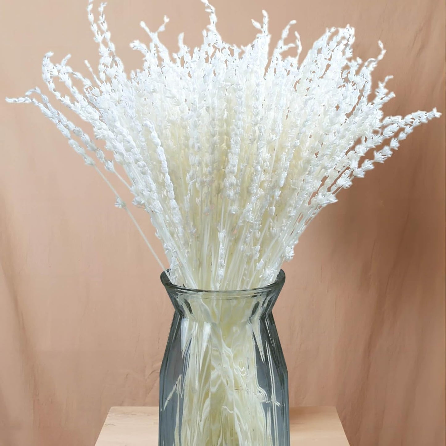 Dried Lavender Flowers Real Stems, Preserved Lavender Bouquet 15-17" Purple | 100% Natural, lavender bundle for shower, home decor, vase filler, wedding decor, aromatherapy, DIY crafts, 50g (1.76 oz)