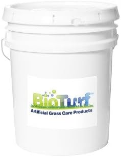 + Turf Cleaner for Pet Urine Outdoor – Artificial Turf Cleaner Deodorizer Concentrate – Fake Grass & Yard Deodorizer for Dog Urine & Feces – Enzyme Kennel Odor Eliminator 5 Gallon