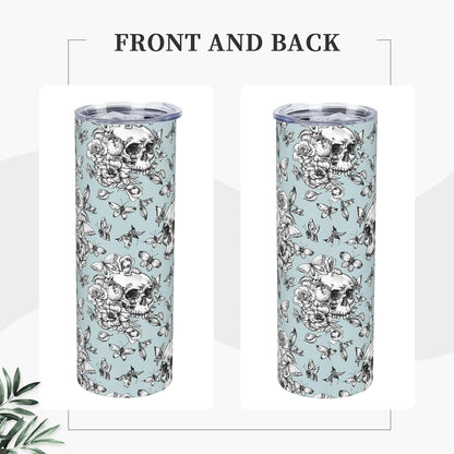 Lemon Tumbler Stainless Steel Vacuum Insulated Coffee Mugs Cup Travel Mug 20 OZ For Home Office Sport Party Gifts…