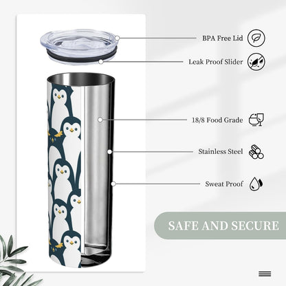 Lemon Tumbler Stainless Steel Vacuum Insulated Coffee Mugs Cup Travel Mug 20 OZ For Home Office Sport Party Gifts…