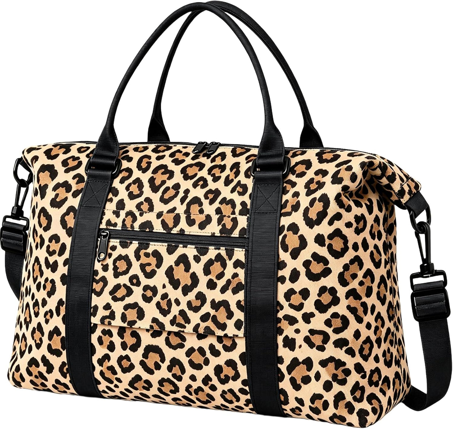 Travel Duffle Bag, Waterproof Weekender Bag Carry On Tote Bags for Women, Travel Essentials Sport Gym Bag for Men, Hospital Bag for Labor and Delivery, Overnight Bag Luggage Bag with Trolley Sleeve