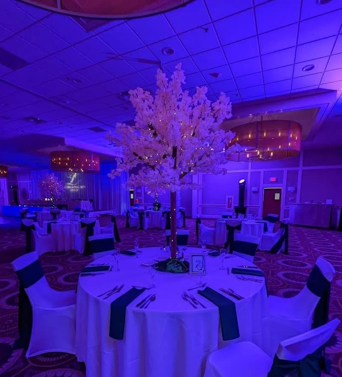 Artificial Cherry Blossom Tree - Handmade Pink Fake Cherry Blossom Tree Centerpieces for Wedding Party Christmas Garden Indoor & Outdoor