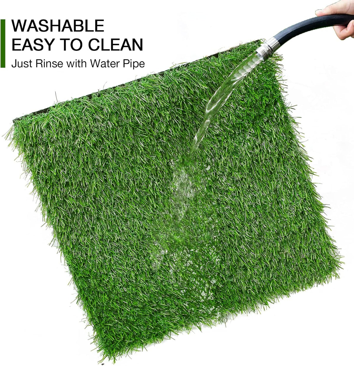 8 Pack Artificial Grass Square Mats, 12"x12" Fake Grass Placemats to Match Table Runner for Golf Football Summer Party Table Centerpiece, Turf Patch for Crafts