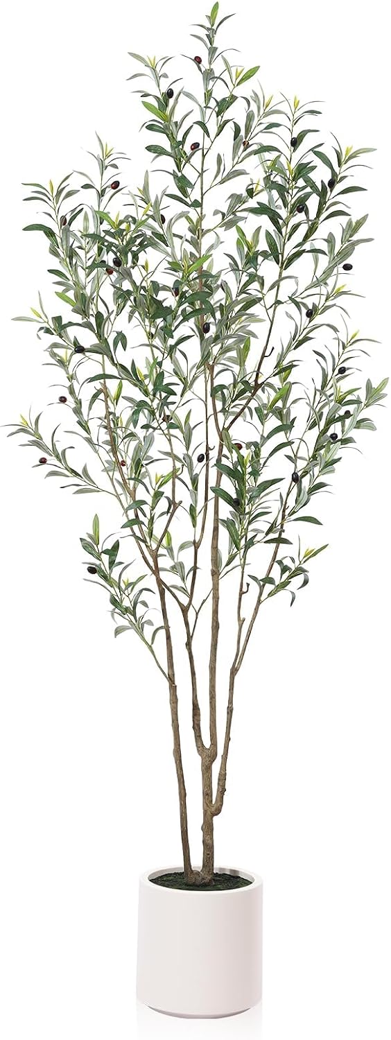 Artificial Olive Trees, 5 ft Tall Fake Olive Trees for Indoor